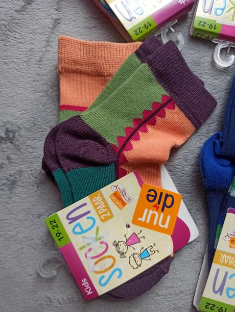 Ponožky, 2 páry, 19-22, 19 / 20 / 21 / 22