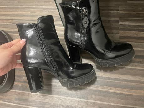 Štýlové čižmy na opätku, 38