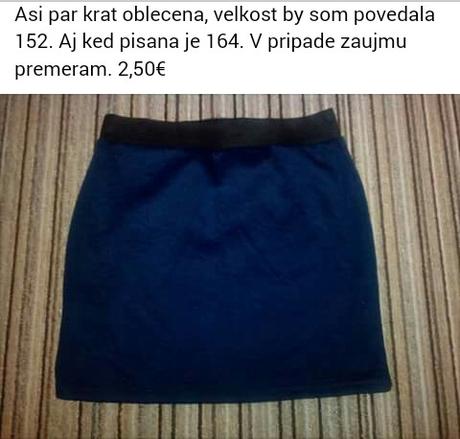 Dievčenska sukňa, 152