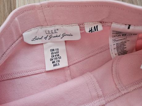 Elastické trojštvrtové nohavice, h&m,110