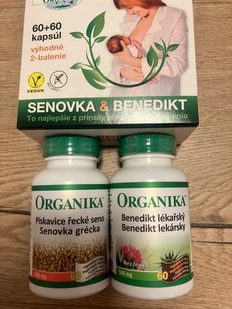 Senovka a benedikt - bylinky na podporu dojčenia, 