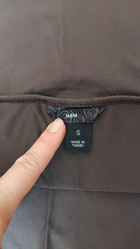 Tričko na ramienka veľ.s, h&m,s