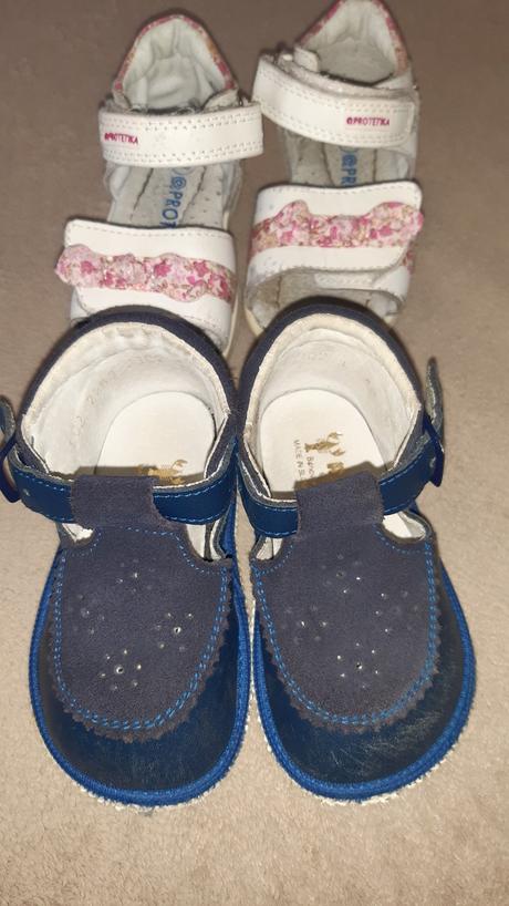 Sandalky 2x rak a protetika, rak,19