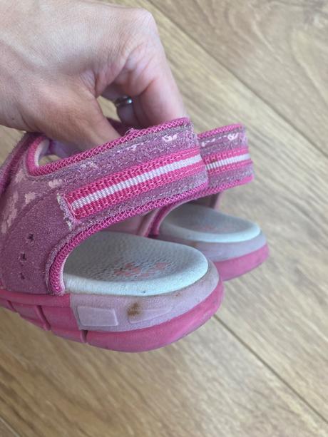 Sandalky kozene ruzove baťa, baťa,32