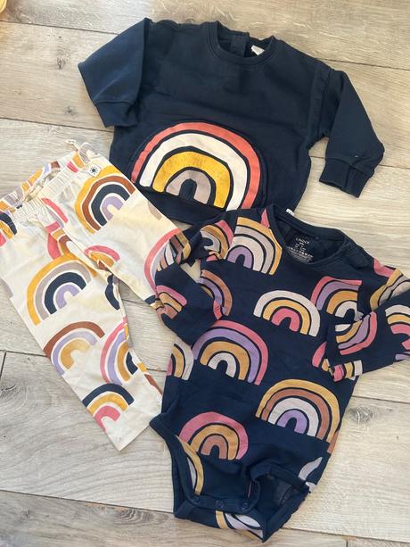 Lindex dúhy set  74, lindex,74