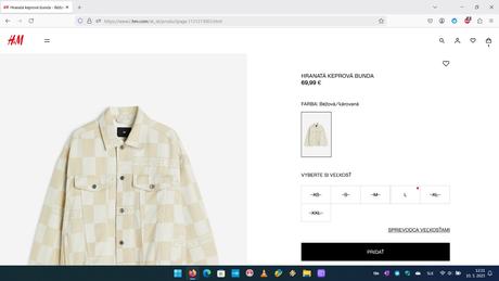 Bežecká bunda hm, h&m,l / xl
