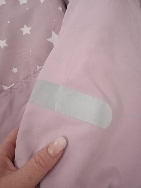 Zimný overal s kožušinkou 128/134, sinsay,128