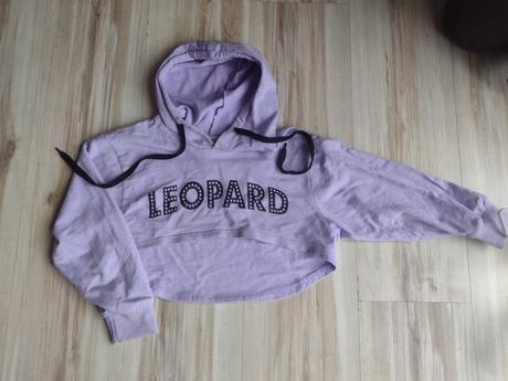 Crop top mikina, 140