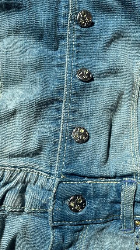 Riflové nohavice s trakmi idexe 7-8 rok, top stav, idexe,128