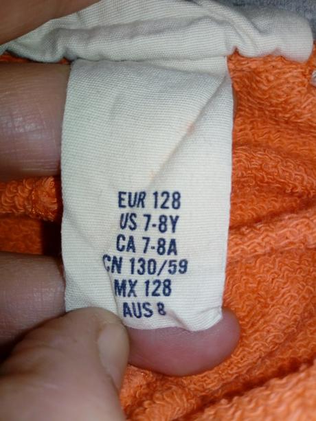 Chlapčenské kraťasy č 128, h&m,128