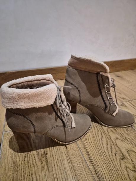 Členkov čižmy kožené veľ 39, 39