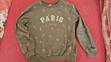 Dievčenská mikina h&m veľkosť 122/128, h&m,122