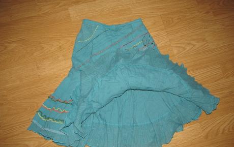 Modro-zelená sukňa v. 116, 116