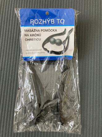 Masazna pomocka na krcnu chrbticu,