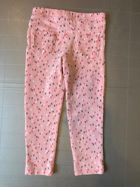 Leginky s vreckami, ruzove, lupilu,98