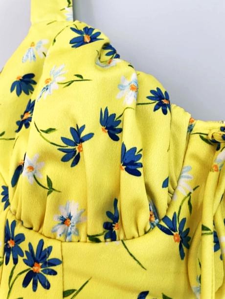 Korzetový crop, bershka,m