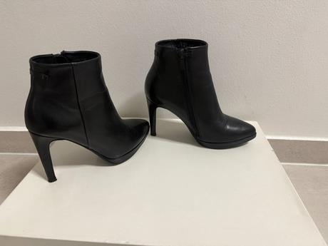 Wojas kožené kotníkové čižmy veľ. 36, vd 23,5 cm, wojas,36