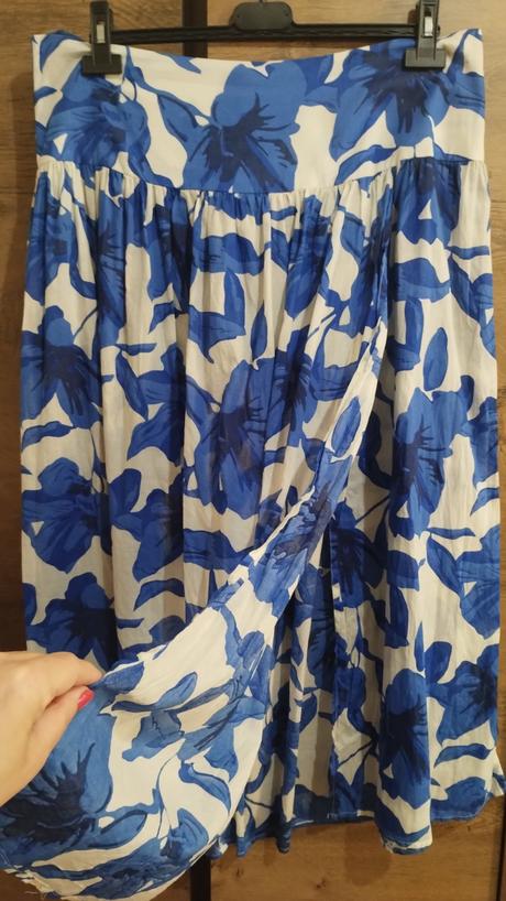 Maxi sukňa lindex, len opratá, lindex,xl