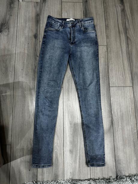 Dámske džínsy s vyšším pasom, mango,s