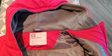 Vetrovka prešívaná dievčenská, 140