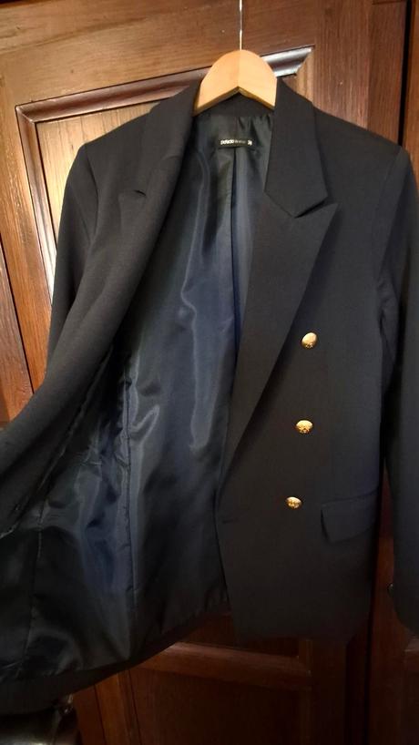 Tmavomodré sako s, s