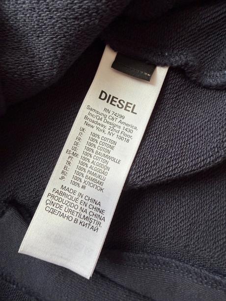 Detské teplákové sako diesel s kapucňou, diesel,122
