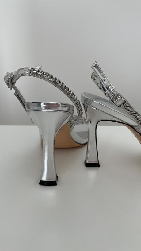 Marc fisher slingback sandále s hranatou špičkou, 37