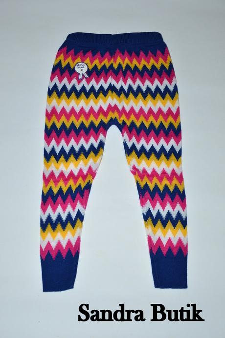 Detské úpletové legínky - kamašky, 80 - 140