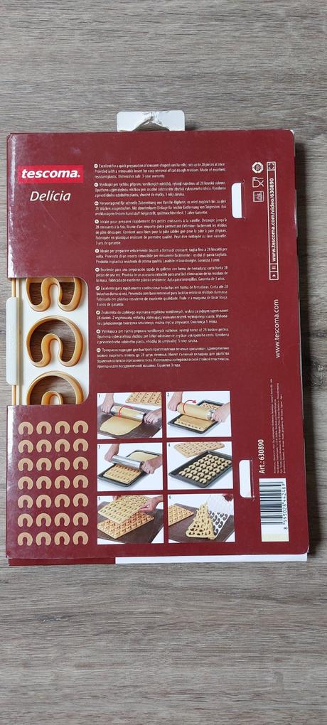 Vykrajovacia forma na rohlíčky, 