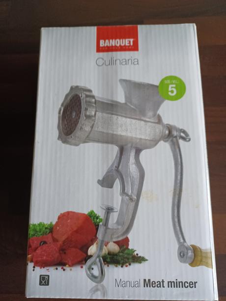 Ručný mlynček na mäso, 