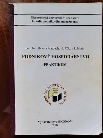 Podnikové hospodárstvo praktikum eú ba, 