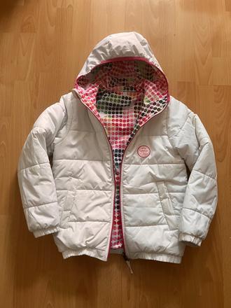 Obojstranná zimná dievčenská bunda 140, wedze,140