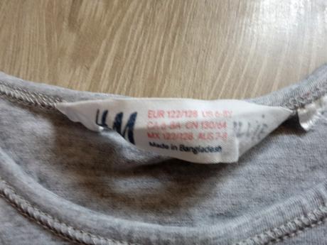 Tričko h&m 122/128, h&m,122