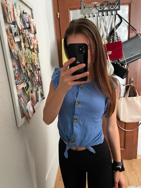 Dievčenský top, tričko, f&f,xs