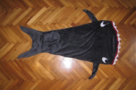 Deka - spací vak žralok, 