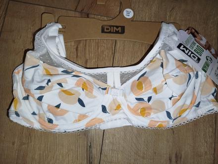 Bio bavlnená podprsenka dim veľkosť eu 85b vzo, dim,85b
