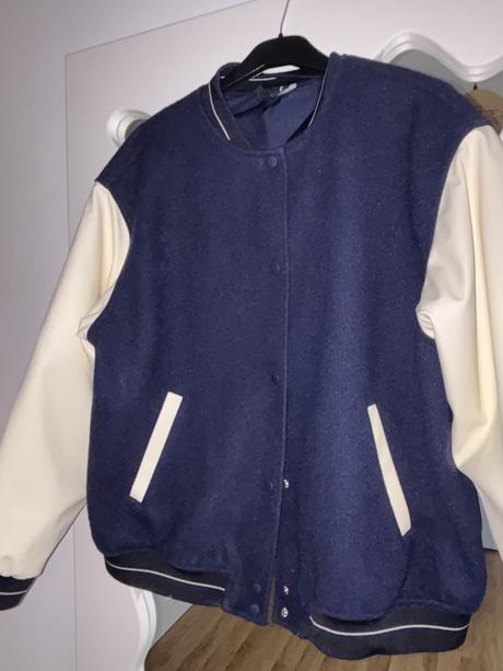 Koženková bomberka h&m m/l, h&m,m
