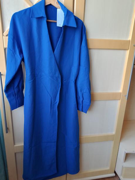 Mango šaty iconic košelové na preklop, mango,36