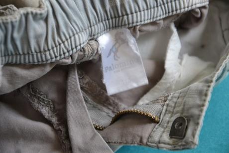 Svetle chlapcenske kratasky palomino, palomino,110