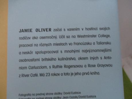 Jamie olivier šéfkuchár bez čapice,
