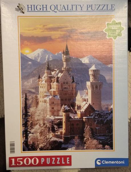 Puzzle clementini zámok neuschwanstein, 