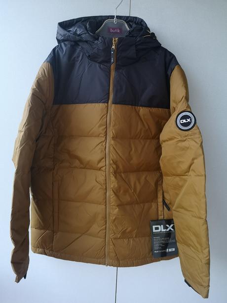 Dlx trespass pánska páperová bunda veľkosť xl, xl