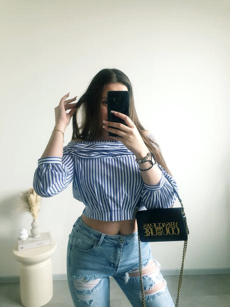 Zara košeľa na ramená s, zara,s