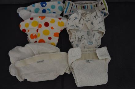 Plienky a vkladačky,