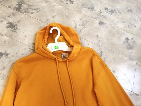 Top crop mikina, h&m,l