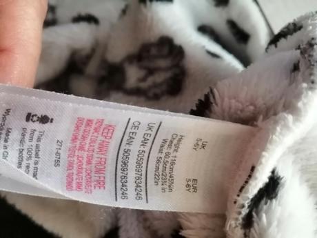 Tupan pre chlapcov bielo čierny vel. 116, f&f,116