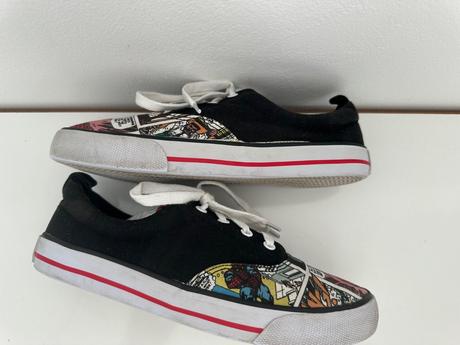 Tenisky spiderman, h&m,38