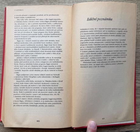 Kniha tibetská kniha o životě a smrti rinpočhe so., 