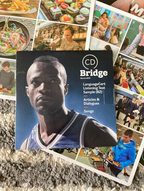 Časopis bridge, cd a karty, 