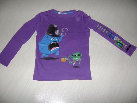 Tričko dlhy rukav, h&m,122